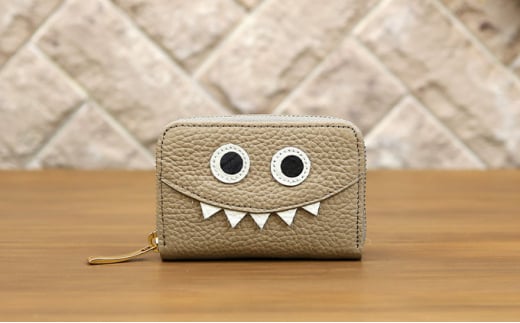 [№5258-7257]0210【トープ】思わず誰かに見せたくなるモンスターマルチケース/ミニ財布