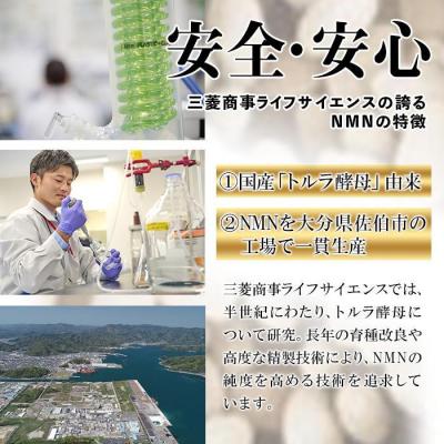 ふるさと納税 佐伯市 完全国内生産のNMNサプリメント「NMNファイナ」計540粒(計180粒×3回毎月) |  | 01
