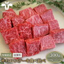 【ふるさと納税】【牧場直送】佐賀牛 サイコロステーキ 食べ比べセット 300g（150g×2パック）【有限会社セントラル牧場】小分け 黒毛和牛 肉 お肉 牛肉 BBQ [IAH066]