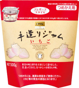 ジャム カンピー ザ・プレミアム　手造りジャムつめかえ用 いちご 