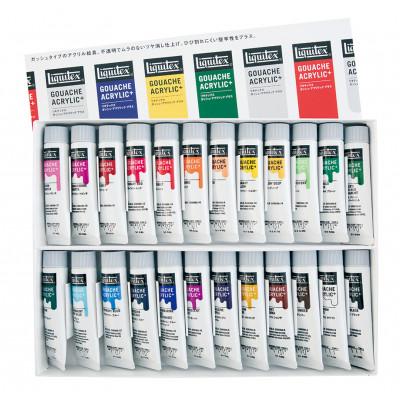 ふるさと納税 東金市 リキテックス　ガッシュ・アクリリックプラス24色セット