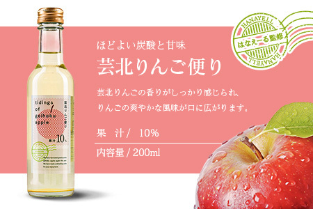 芸北りんご便り（りんごソーダ） 6本セット_HA095_004