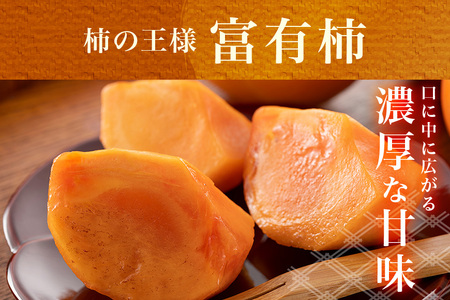 【2026年収穫分】富有柿 L 16玉(三浦果樹園) 柿 甘い柿 かき 富有カキ 甘い 果物 フルーツ くだもの カキ 富有かき 秋 旬 甘柿 糖度 贈答用 贈答品 ギフト 贈り物 品種 ブランド 1