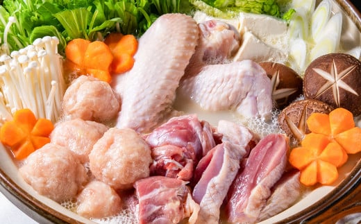 ブランド「じとっこ」みやざき地頭鶏 地鶏鍋セット＜1.5-58＞ 鶏肉 