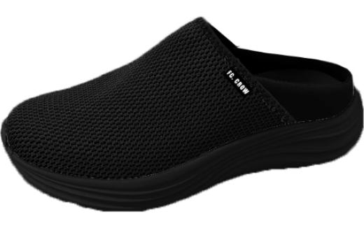 紳士　スライダーサンダル　FMH2163（M・BLK）