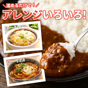 【A91018】鹿児島黒牛ビーフカレー 160g × 10P 牛肉 レトルトカレー 【新村畜産】