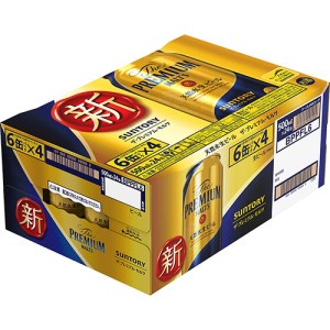 ＜天然水のビール工場＞京都直送 ザ・プレミアム・モルツ 500ml×24本 プレモル [0198]