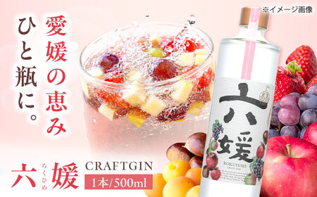 クラフトジン 道後ジン六媛 500ml×1本 / クラフトジン 酒 BJAI004