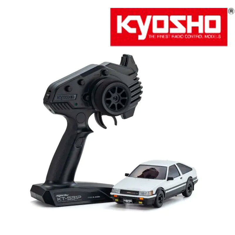 【ふるさと納税】ミニッツAWD　r/s　トヨタ　カローラレビンAE86　ホワイト/ブラック ／ 車 ラジコン 送料無料 神奈川県