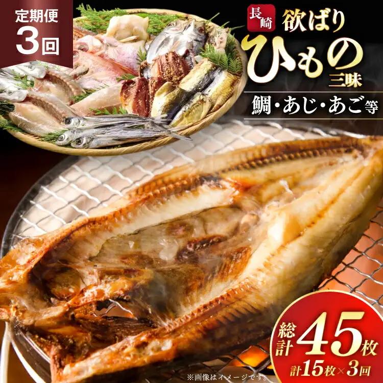 干物 セット 欲ばり平戸ひもの三昧 9種 詰め合わせ 3回 定期便