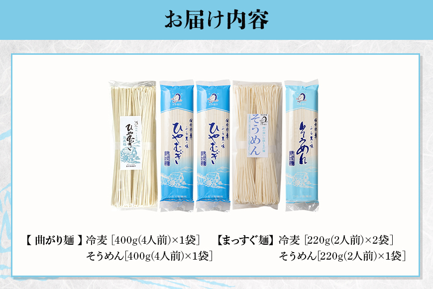 ひやむぎ・そうめんセット 5袋(14食分) 島田麺 しまだ麺 冷や麦 冷麦 素麺 乾麺 夏 常備食 保存食