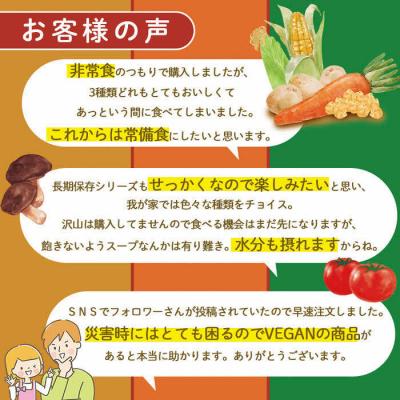 ふるさと納税 出雲市 【からだを想う野菜スープ】3種 計30食セット/レトルト/食物アレルギー対応/長期保存/防災食 |  | 01