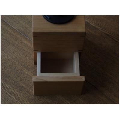 ふるさと納税 塩尻市 国産山桜のコーヒーミル 手打ちアイアンハンドル |  | 03