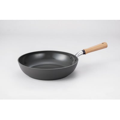【IH対応】IHセンレンキャストグリーン　セラミックフライパン　28cm