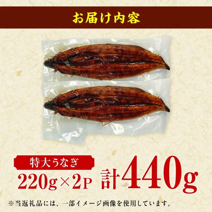 特大うなぎ蒲焼（220g×2尾） / うなぎ ウナギ 鰻 [AFBS005]