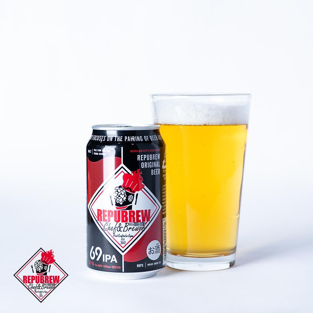 
            定期便　クラフトビール リパブリュー REPUBREW 69IPA(シックスティナインアイピーエー) 350ml×24本　3回
          