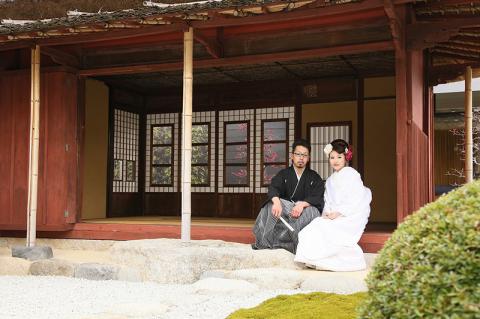 むすびの和婚　白無垢＆色打掛　大垣名所撮影プラン