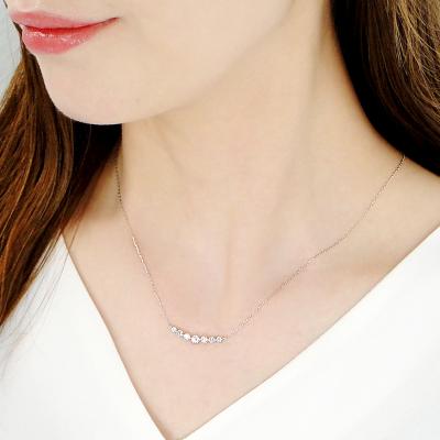ふるさと納税 甲府市 Pt ダイヤ(0.50ct)　ラインPN　330629 |  | 03