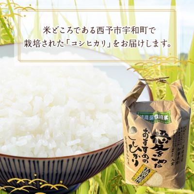 ふるさと納税 西予市 <令和7年産:西予市宇和町産特別栽培米コシヒカリ5kg>　コメ　ご飯　ごはん　特産品 |  | 01