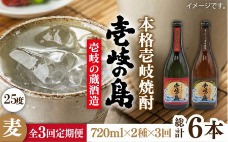 【全3回定期便】壱岐の島 伝匠 と 壱岐の島 25度 720ml 2本入りセット 《壱岐市》【天下御免】[JDB231]