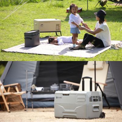 ふるさと納税 犬山市 【EVOKE/イヴォーグ公式】GLAZE30 ポータブル冷蔵30L(オクスフォードタン) |  | 01