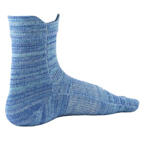 R×L（アールエル）EVO-FL ランニングソックス ロング（5本指）ブルー Mサイズ