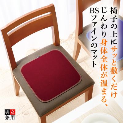 ふるさと納税 津山市 BSファインマット ワインレッド フリーサイズ
