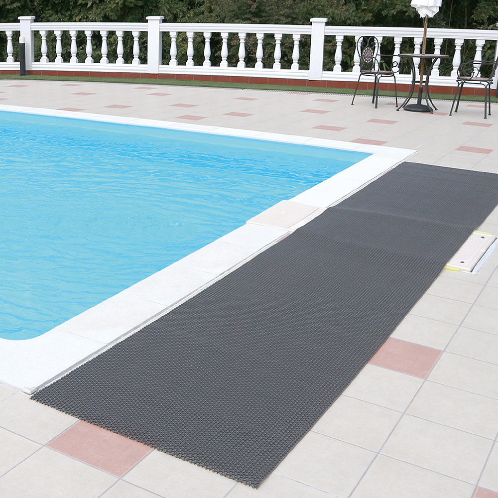 No.286-01 安全歩行マット　900mm×2M　ブラック