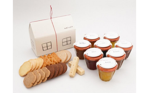 
Romi-Unie Confiture 「ロミ・ユニのおいしいジャムと焼菓子セット」
