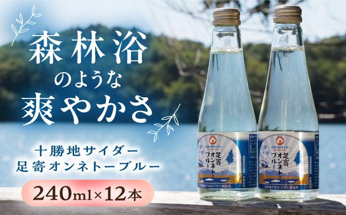 
                  十勝地サイダー「足寄オンネトーブルー」240ml×12本《足寄町》【北十勝ファーム】サイダー 炭酸 炭酸入り 地サイダー レトロ 地元 240ml 十勝 北海道産 道産 あしょろ 北海道 [BEAI008]
                