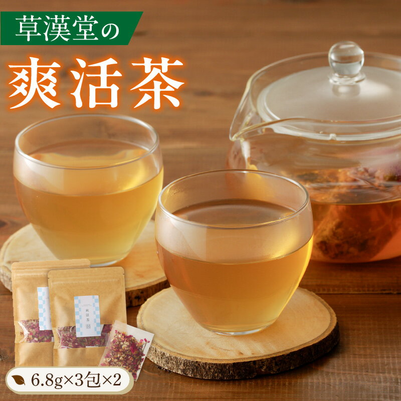 【ふるさと納税】草漢堂の爽活茶