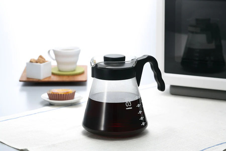 HARIO V60 コーヒーサーバー 1000［VCS-03B］｜ハリオ おしゃれ かわいい シンプル 耐熱 ガラス 食器 器 熱湯 コーヒーサーバー コーヒー 調理器具 サーバー 珈琲 コーヒー キ