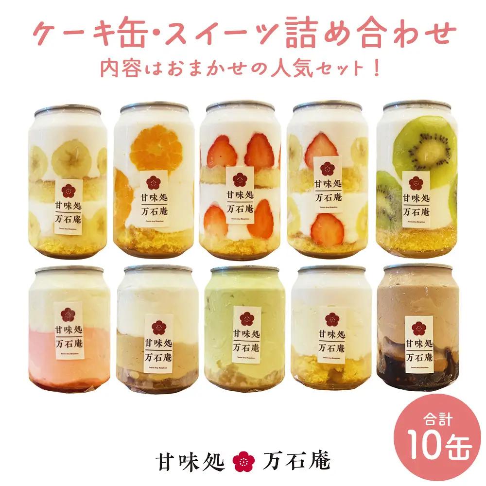 ケーキ缶 10缶 お取り寄せ 冷凍 スイーツ フルーツ ティラミス 石巻市 14日以内 