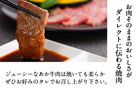 あか牛 焼き肉用 400g 肉のみやべ《120日以内に出荷予定(土日祝除く)》
