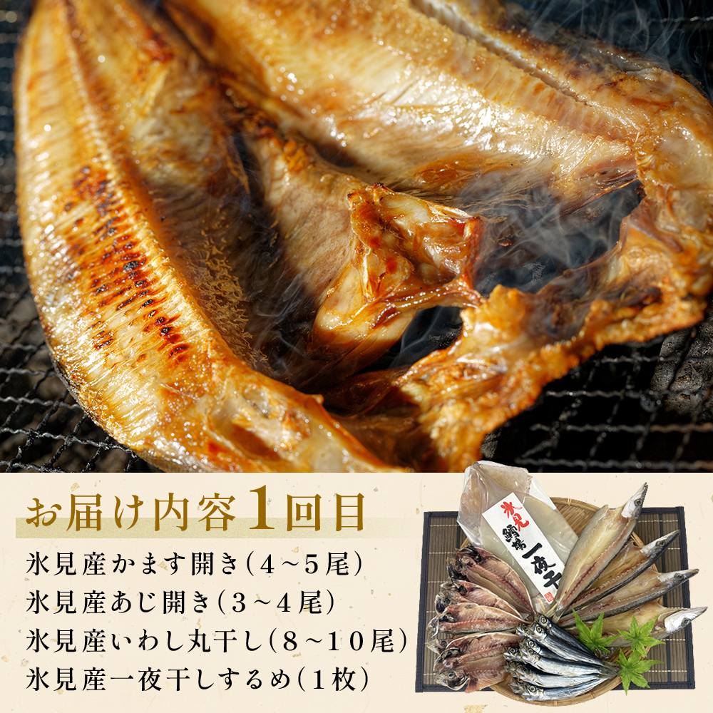 〈隔月3回定期便〉 富山県氷見尽くし！「氷見ぶり」「氷見