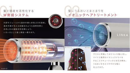 LINKA スマートブロウ （ヘアードライヤー） LINKA リンカ ドライヤー ヘアケア 髪 美容 サロン エステ 