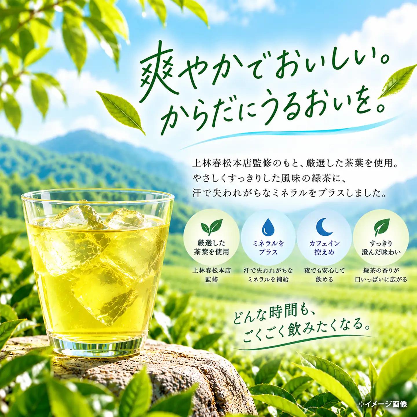 綾鷹 ミネラル緑茶 650mlPET 24本入り 1ケース お茶