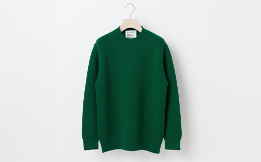 ≪先行予約≫【THISISASWEATER.】A1 : A SWEATER IS ORDINARY GREEN グリーン カシミヤセーター 服 洋服 ユニセックス メンズ レディース ブランド 数量限定 山形県 山辺町 サイズ4 yt-soxxg4