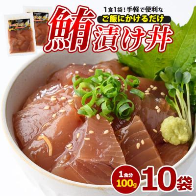 ふるさと納税 指宿市 マグロ漬け丼100g×10袋(IB039-001) | 
