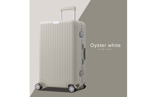 G587 DL-2823スーツケースMオイスターホワイト キャリーケース キャリーバッグ カバン バッグ キャリー かばん