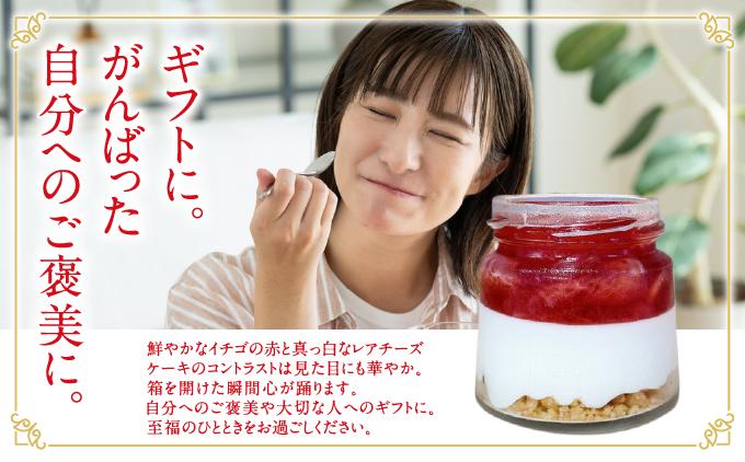 ごろっとイチゴとレアチーズ（南城市／美らイチゴ）   I  いちご レアチーズ スイーツ デザート 美らイチゴ ご当地 スイーツ   沖縄県 南城市 ふるさと納税 美らイチゴ レアチーズ6個