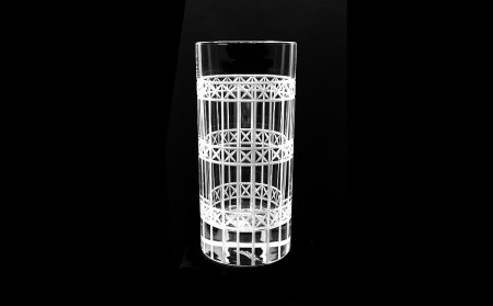 浅草切子 Bar’s Glass「バッキンガム タンブラー」2個セット 化粧箱入り