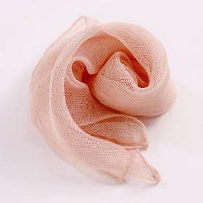 ふるさと納税 朝倉市 桜染 絡み織りスカーフ小 (桜ピンク) |  | 01