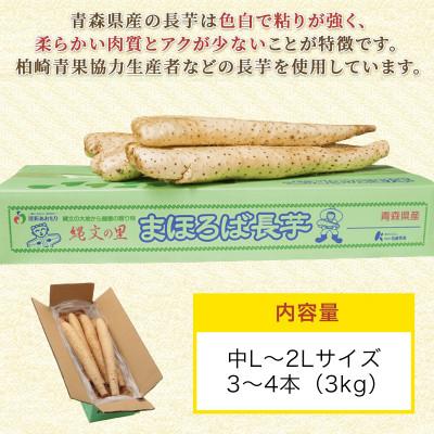 ふるさと納税 おいらせ町 【青森県おいらせ町】まほろば長芋3kg(中L〜2Lサイズ 3〜4本) |  | 01