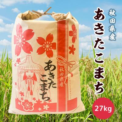 ふるさと納税 横手市 あきたこまち 27kg【白米】秋田県産 こまちライン