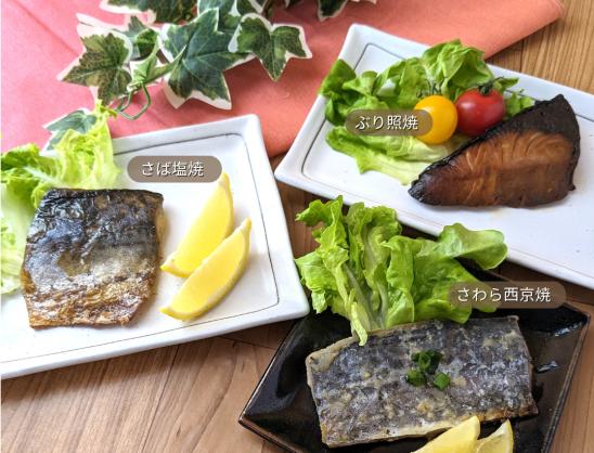 
                  【セット】和風焼魚9食セット（さば塩焼、ぶり照焼、さわら西京焼）
                