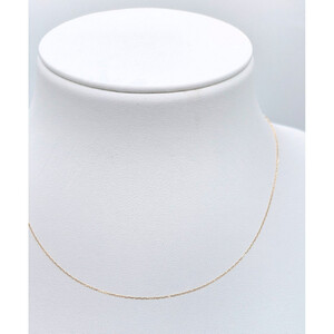 【18金イエローゴールドネックレス グリームカット長小豆0.25 50cm】富山県  富山市 贈り物 おすすめ ギフト 人気 記念