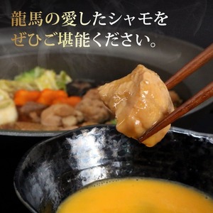 ごめんケンカシャモ すき焼きセット 8人前 鶏肉 すき焼き