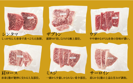 2503R_【希少部位含む！】おおいた和牛 10種盛りセット