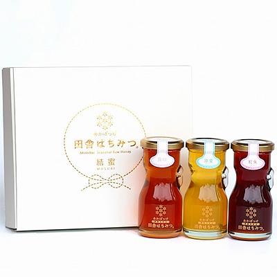 ふるさと納税 五霞町 数量限定【生ハチミツ3種】月ごとに楽しむ田舎はちみつ 無添加非加熱ギフトセット |  | 01